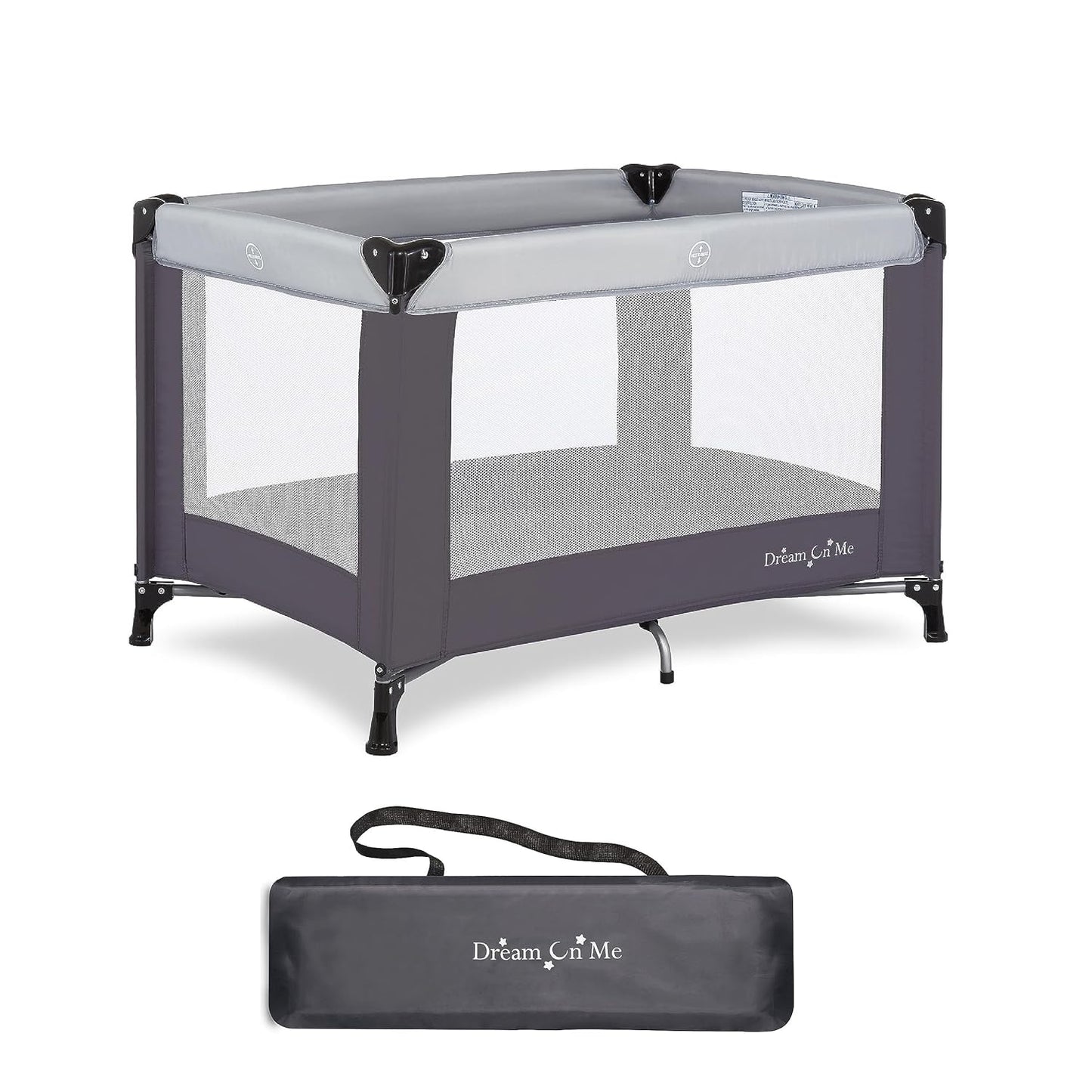 Dream On Me Nest Portable Playard - Grey (Gently Used)