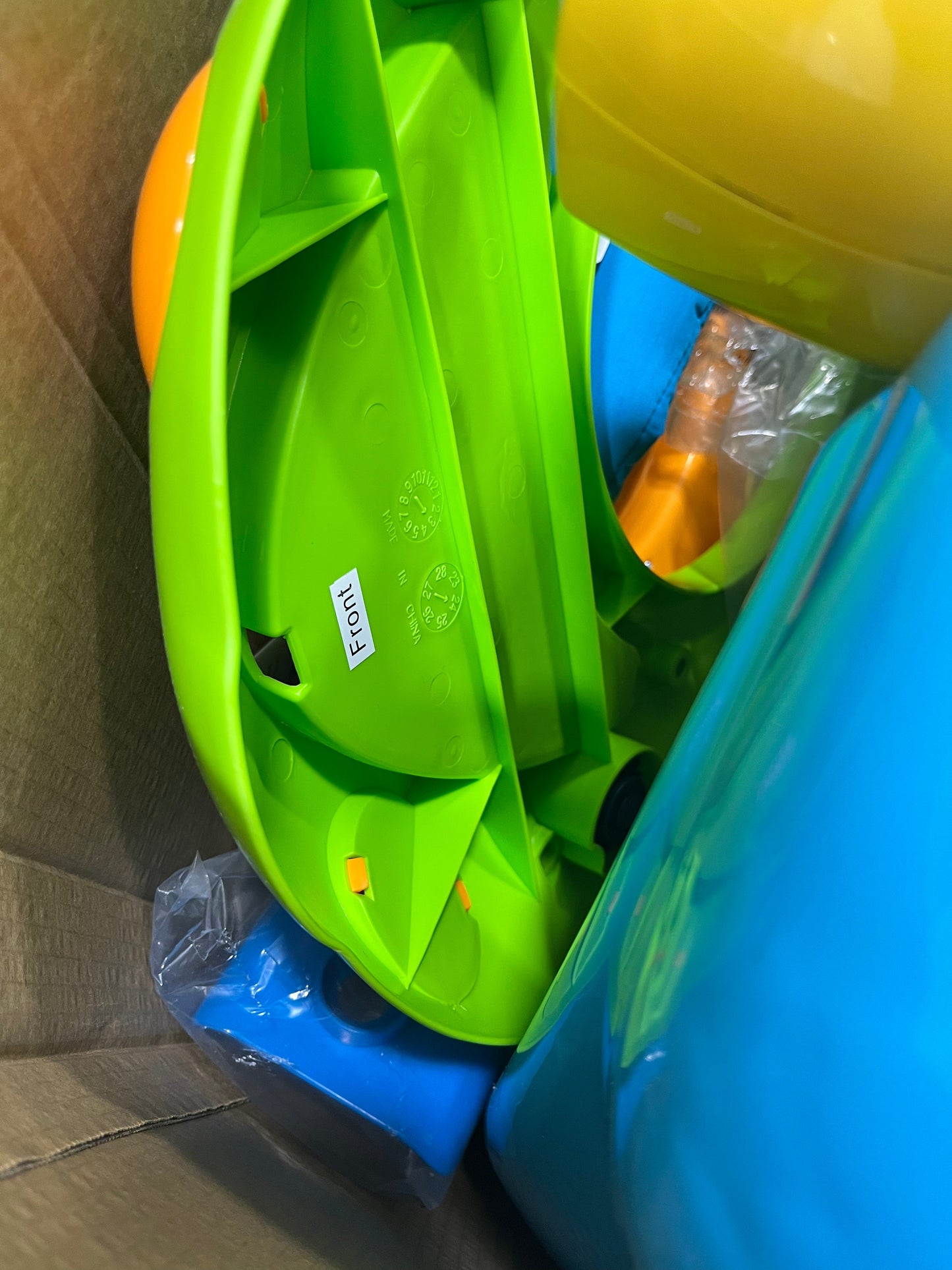Delta Children Lil Play Station 4-in-1 Activity Walker/Rocker - Blue (Gently Used)