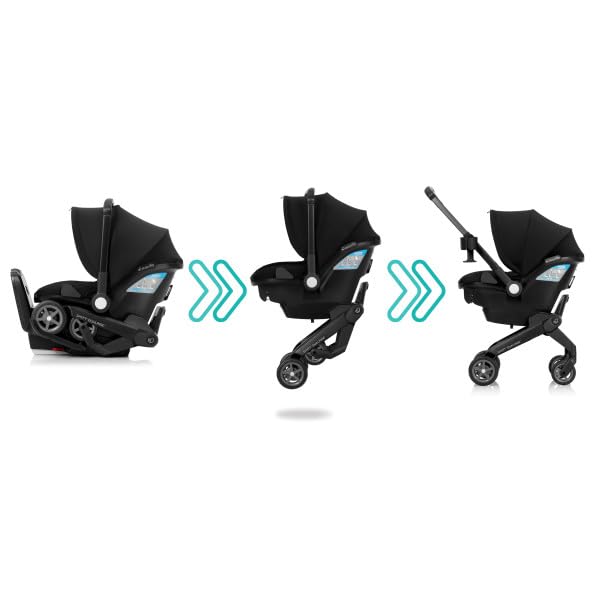 Shyft DualRide Infant Car Seat and Stroller - Beaufort Black