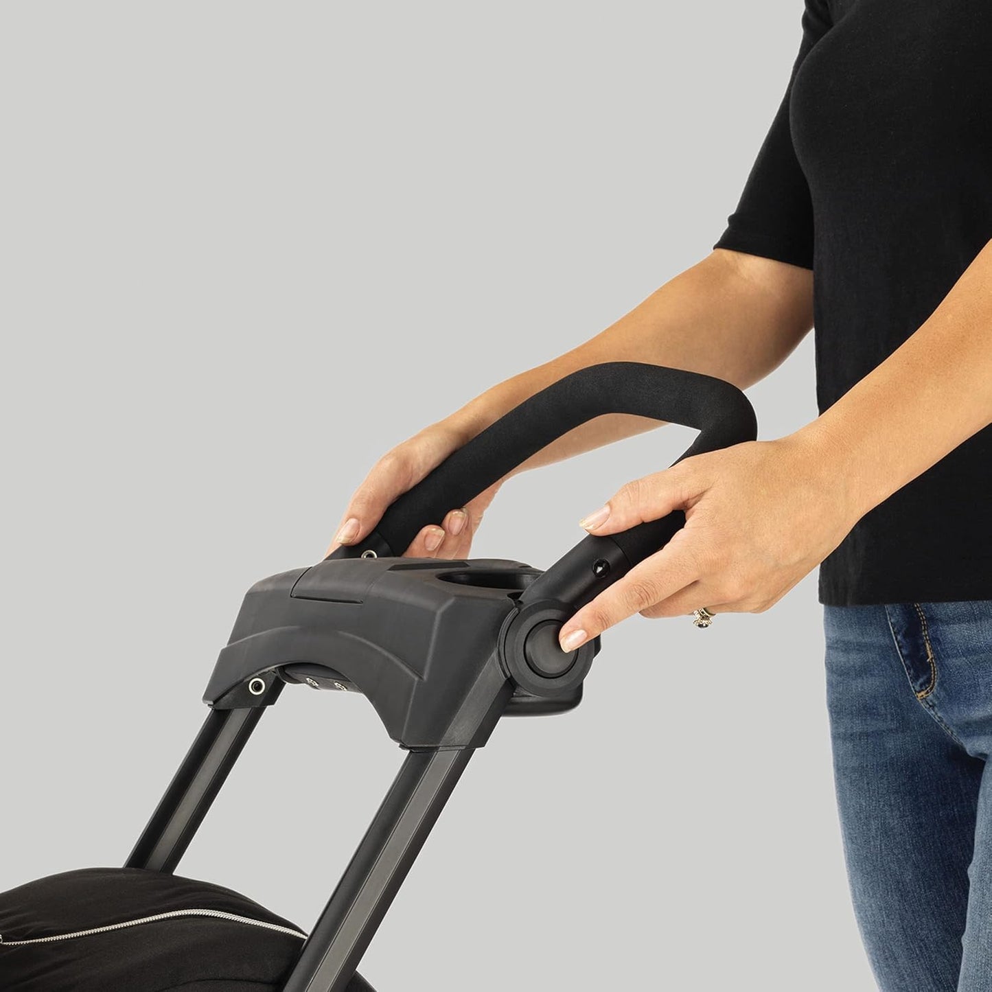 Chicco KeyFit Caddy Frame Stroller - Black (Gently Used)