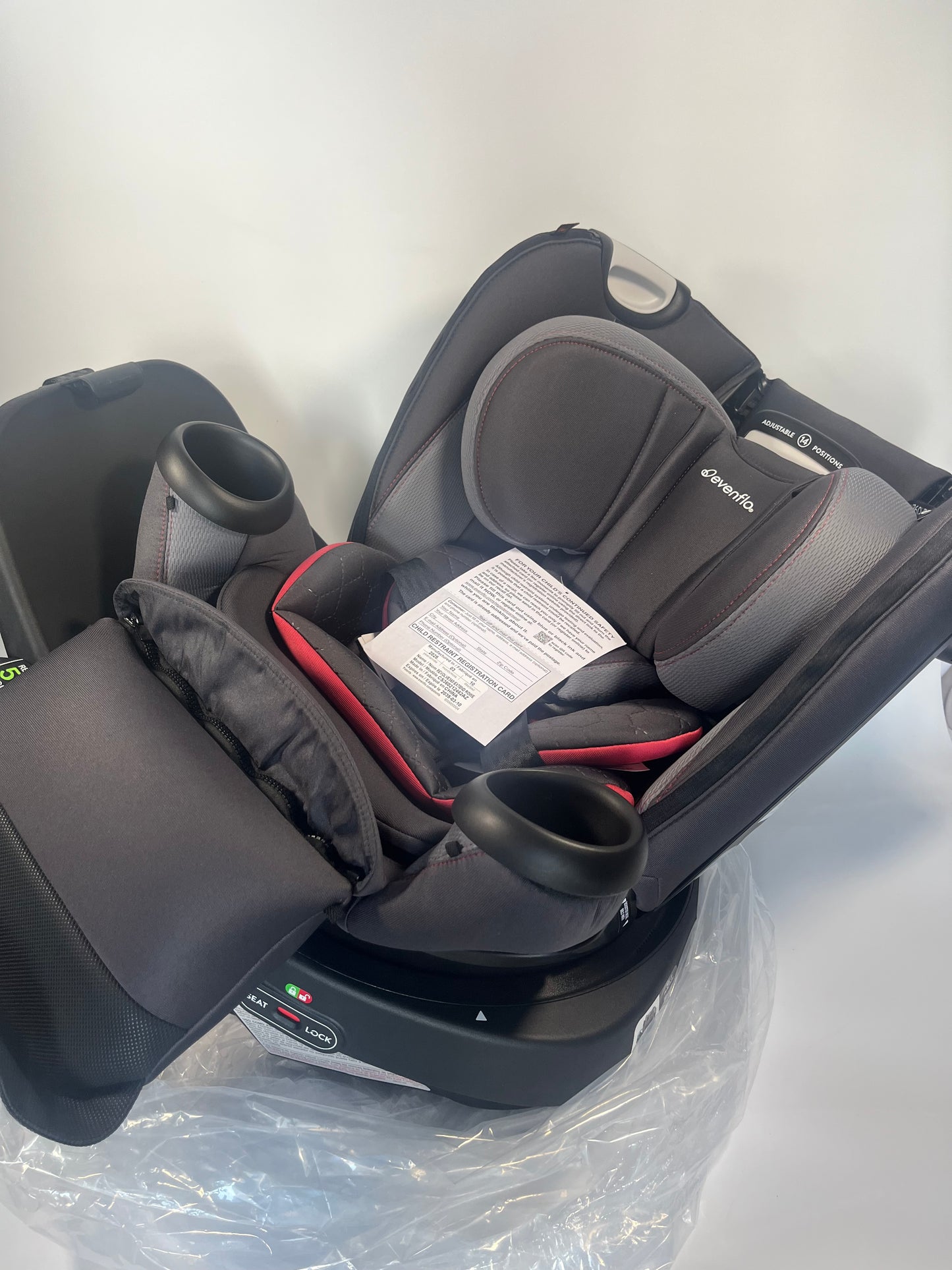 Evenflo Revolve360 Extend Convertible Car Seat - Rowe Pink