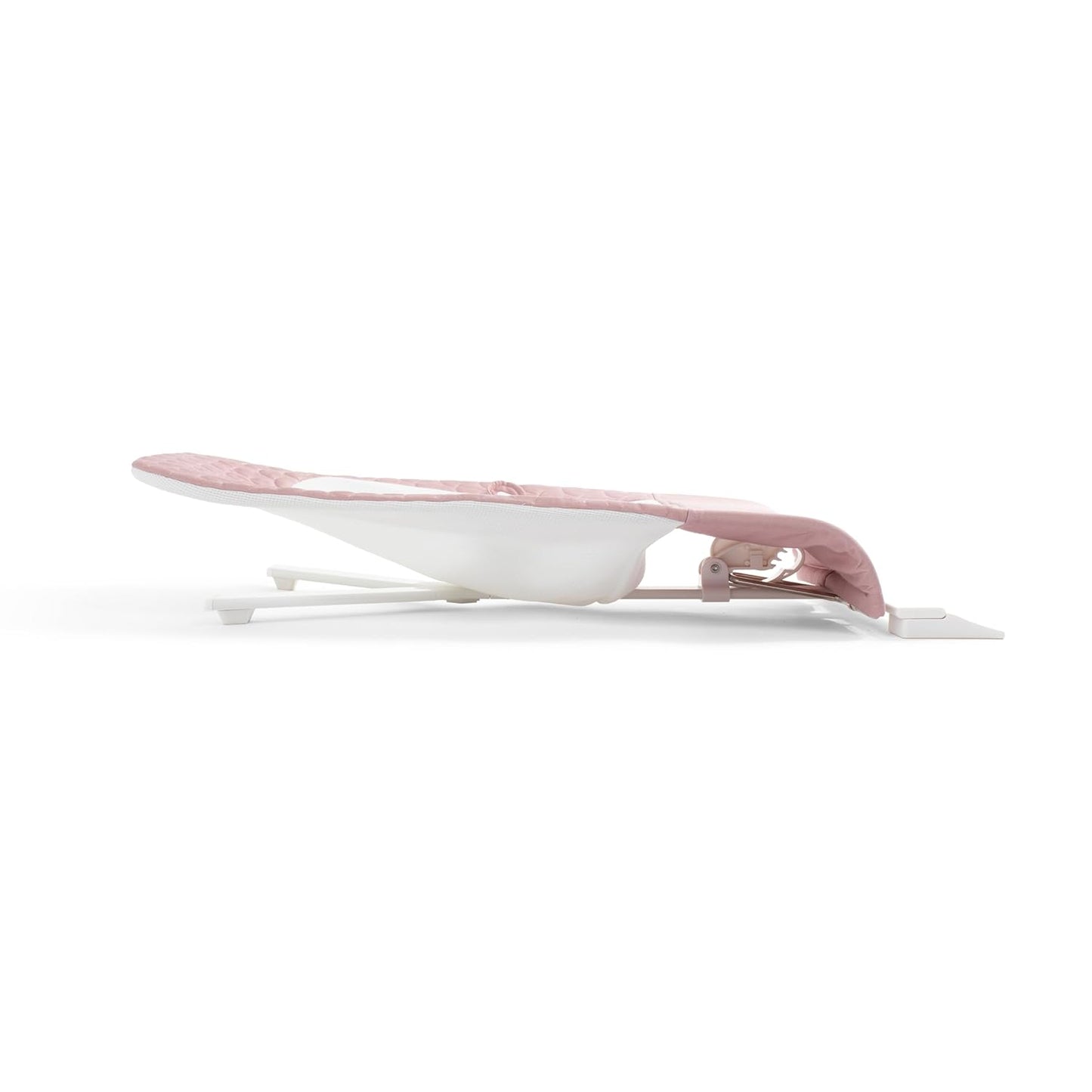 Baby Delight Alpine Deluxe Portable Baby Bouncer - Organic Rose