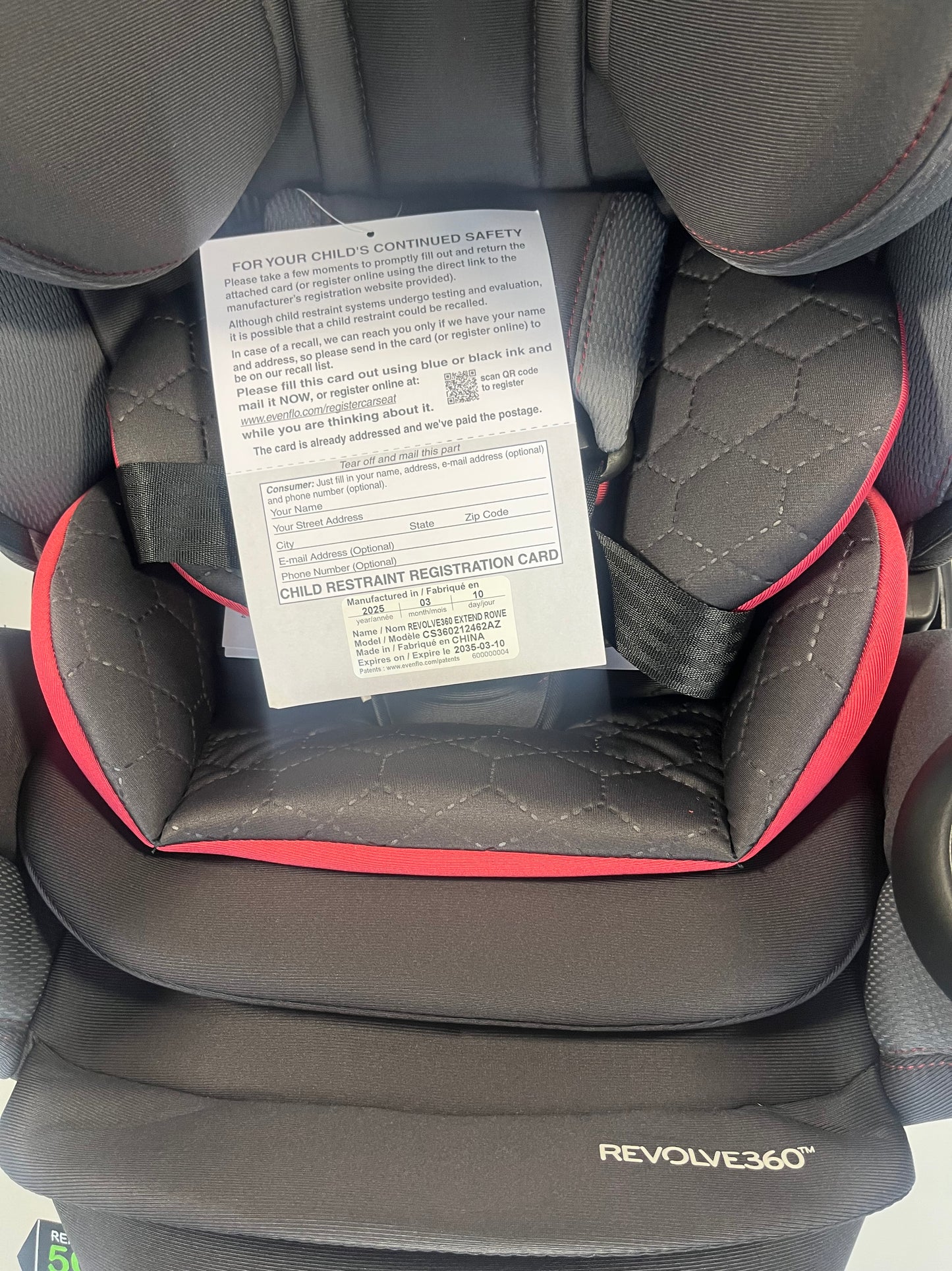 Evenflo Revolve360 Extend Convertible Car Seat - Rowe Pink