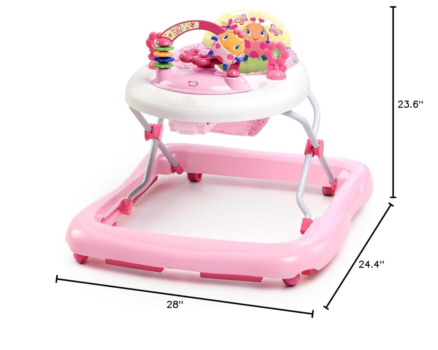 Bright Starts JuneBerry Walk-A-Bout Baby Walker and Entertainer