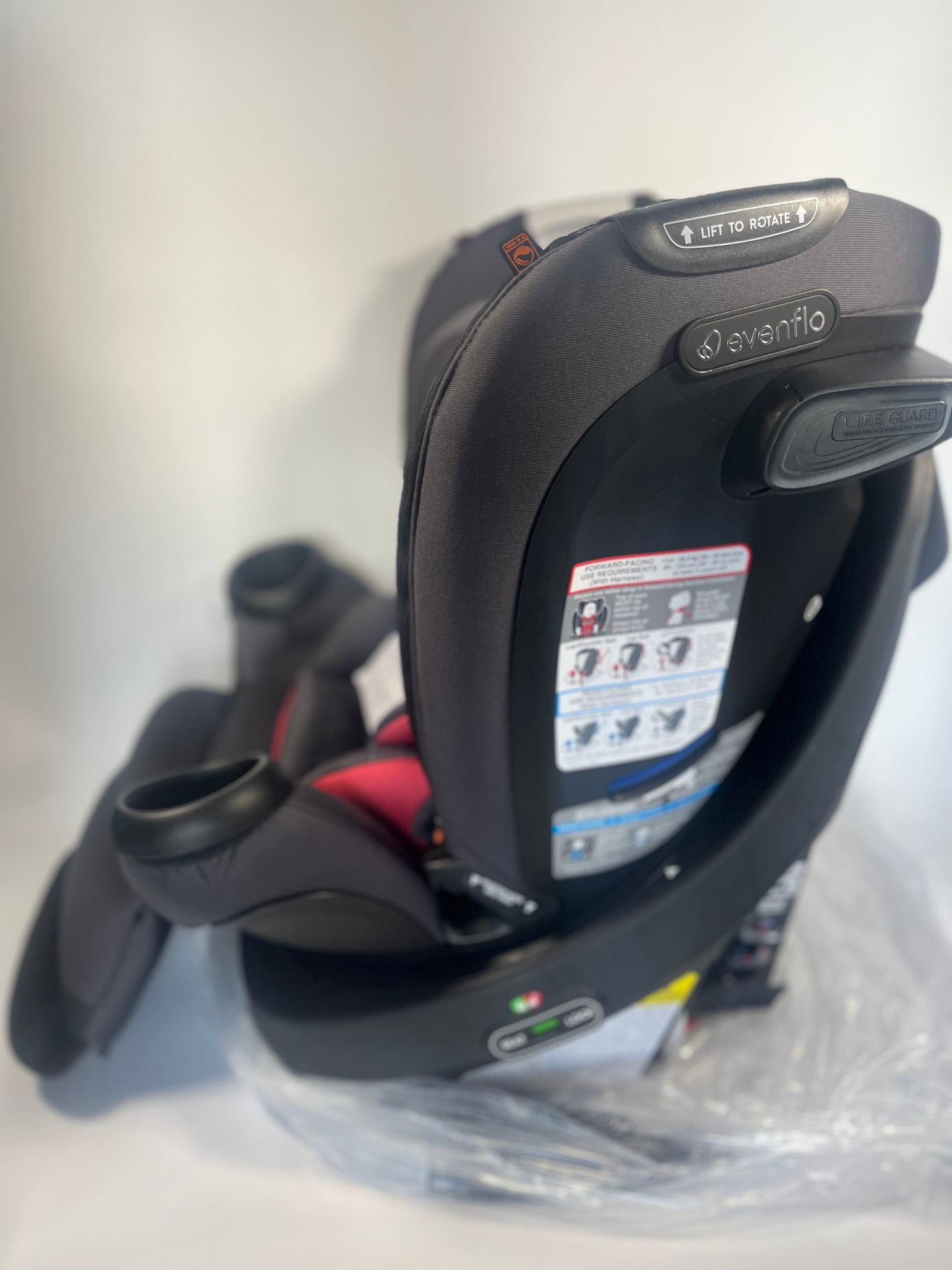 Evenflo Revolve360 Extend Convertible Car Seat - Rowe Pink