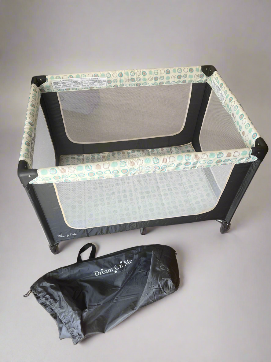 Dream On Me Zodiak Portable Playard - Grey