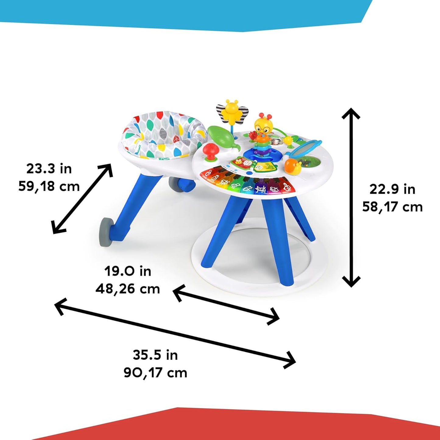 Baby Einstein Around We Grow 4-in-1 Walker