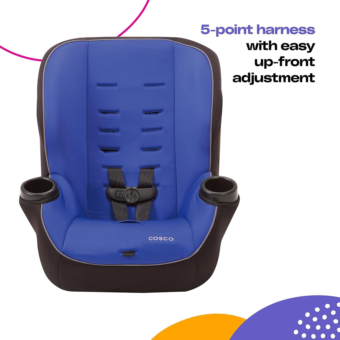 Cosco Onlook 2-in-1 Convertible Car Seat - Black Arrows