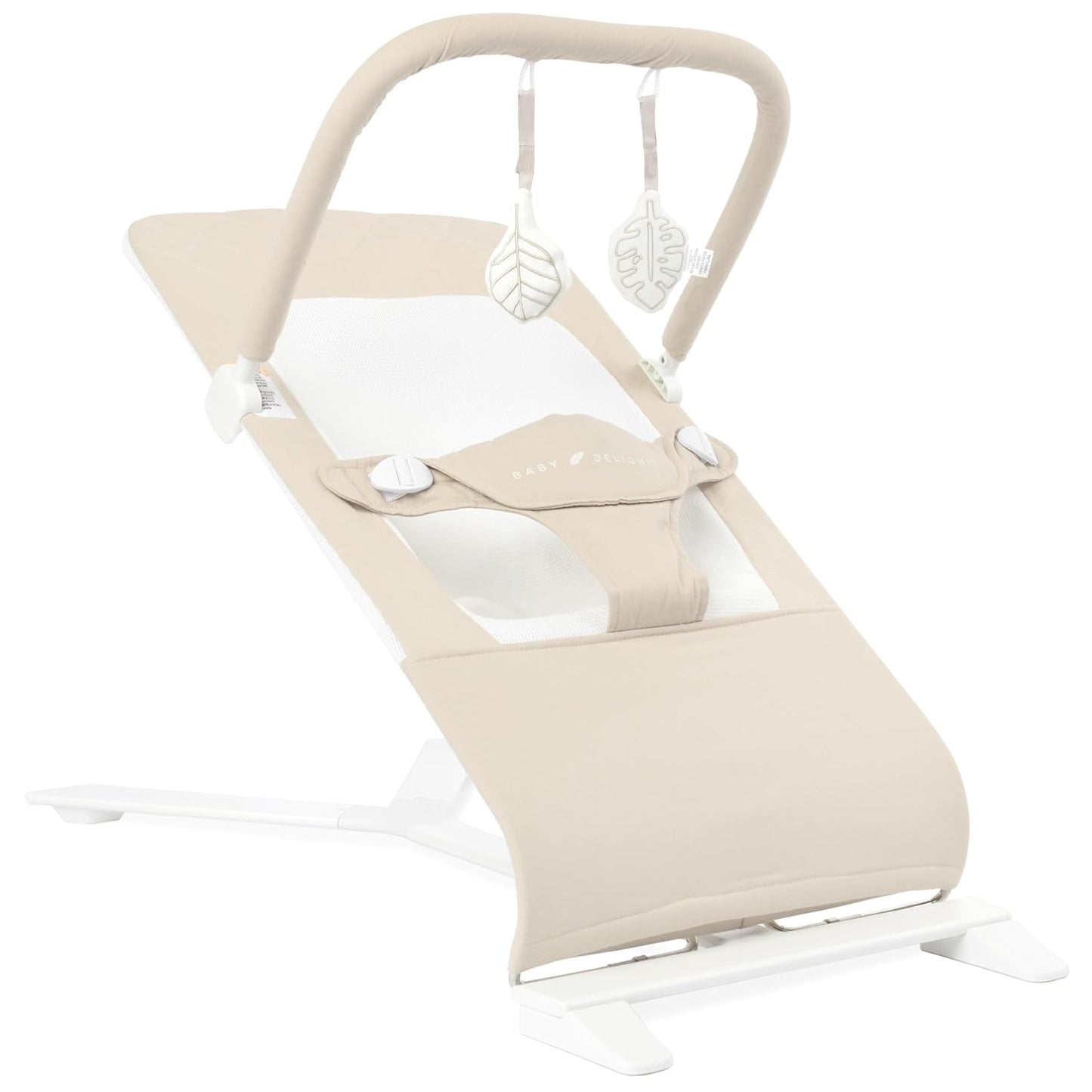 Baby Delight Alpine Deluxe Portable Bouncer - Organic Oat