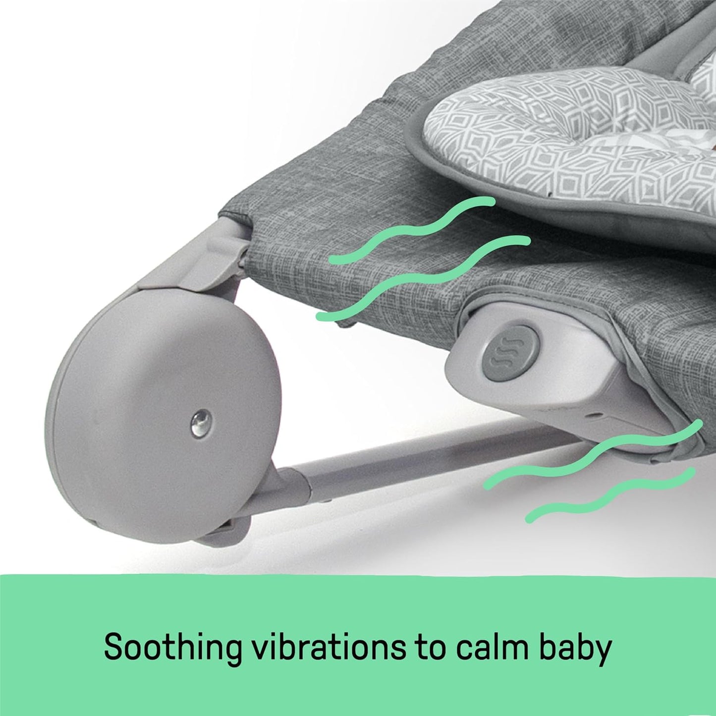 Summer Infant 2-in-1 Bouncer & Rocker Duo - Heather Gray (Gently Used)