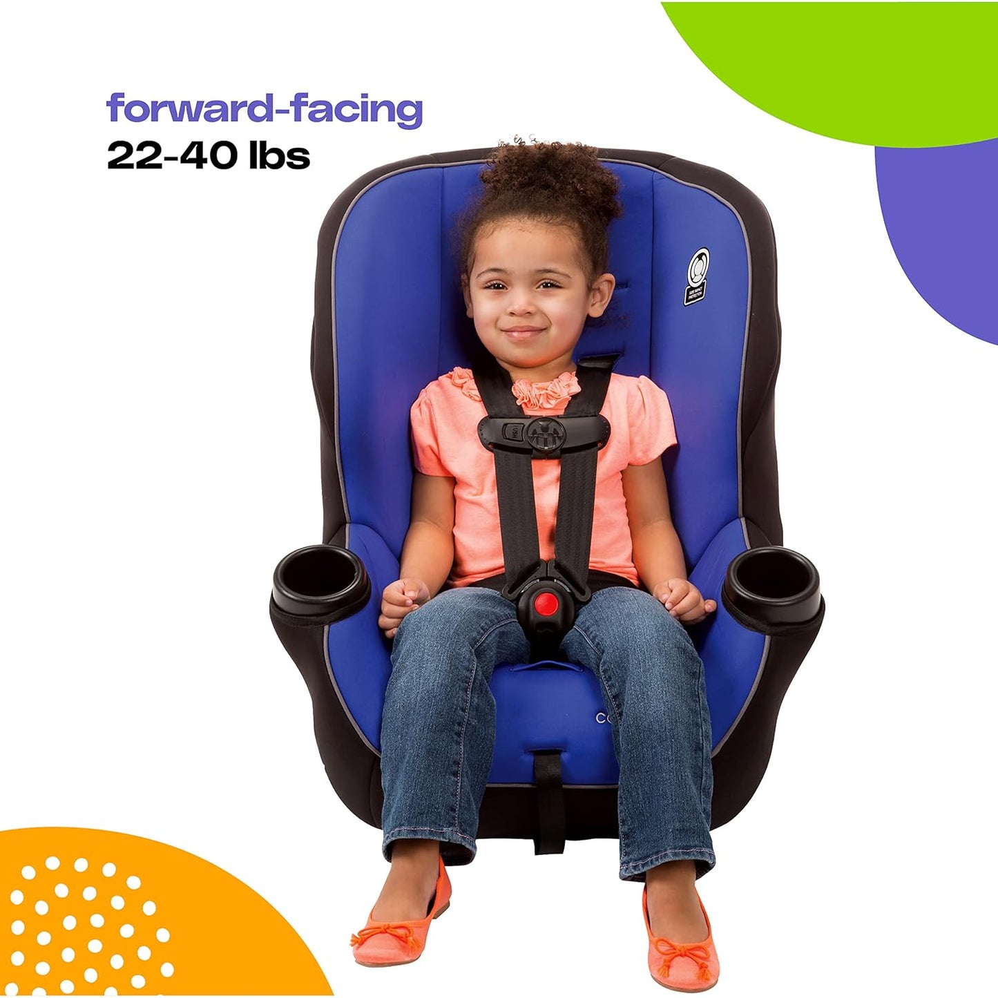 Cosco Onlook 2-in-1 Convertible Car Seat - Black Arrows