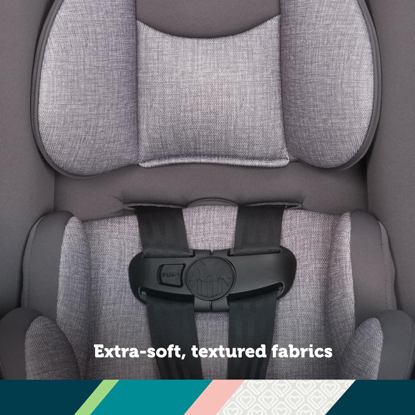 Safety 1st Jive 2-in-1 Convertible Car Seat, Harvest Moon