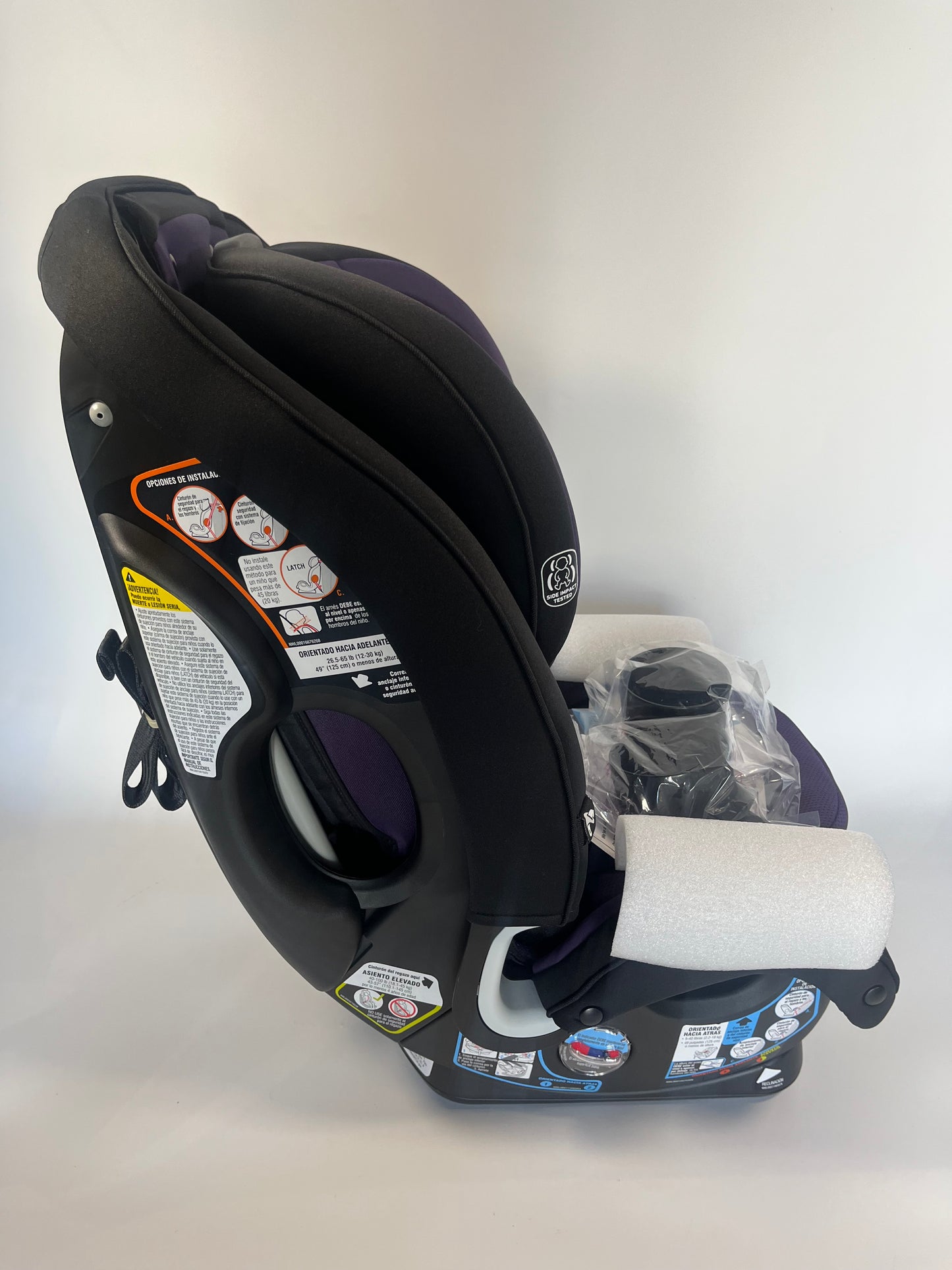 Graco SlimFit3 LX 3-in-1 Slim Car Seat Highback Booster Car Seat - Katrina