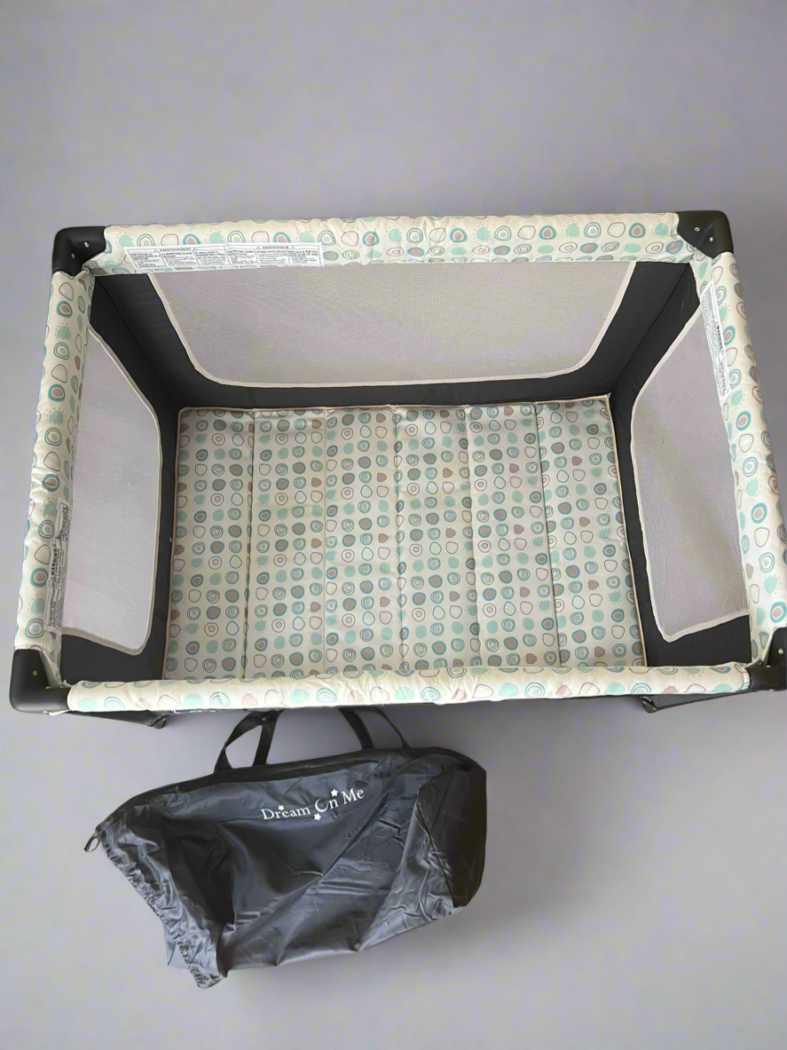 Dream On Me Zodiak Portable Playard - Grey