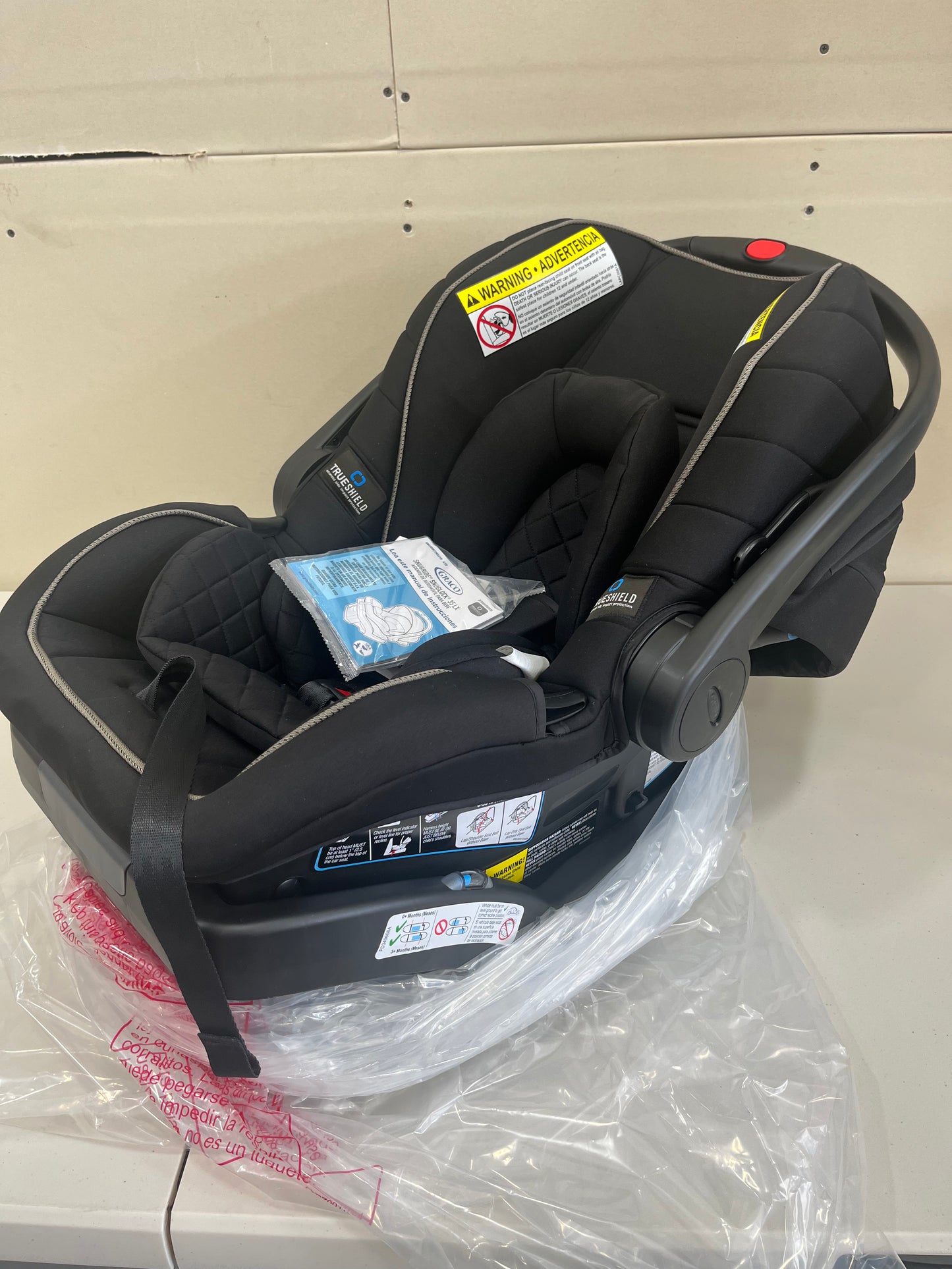 Graco SnugRide SnugLock LX Car Seat featuring TrueShield Technology, Ion