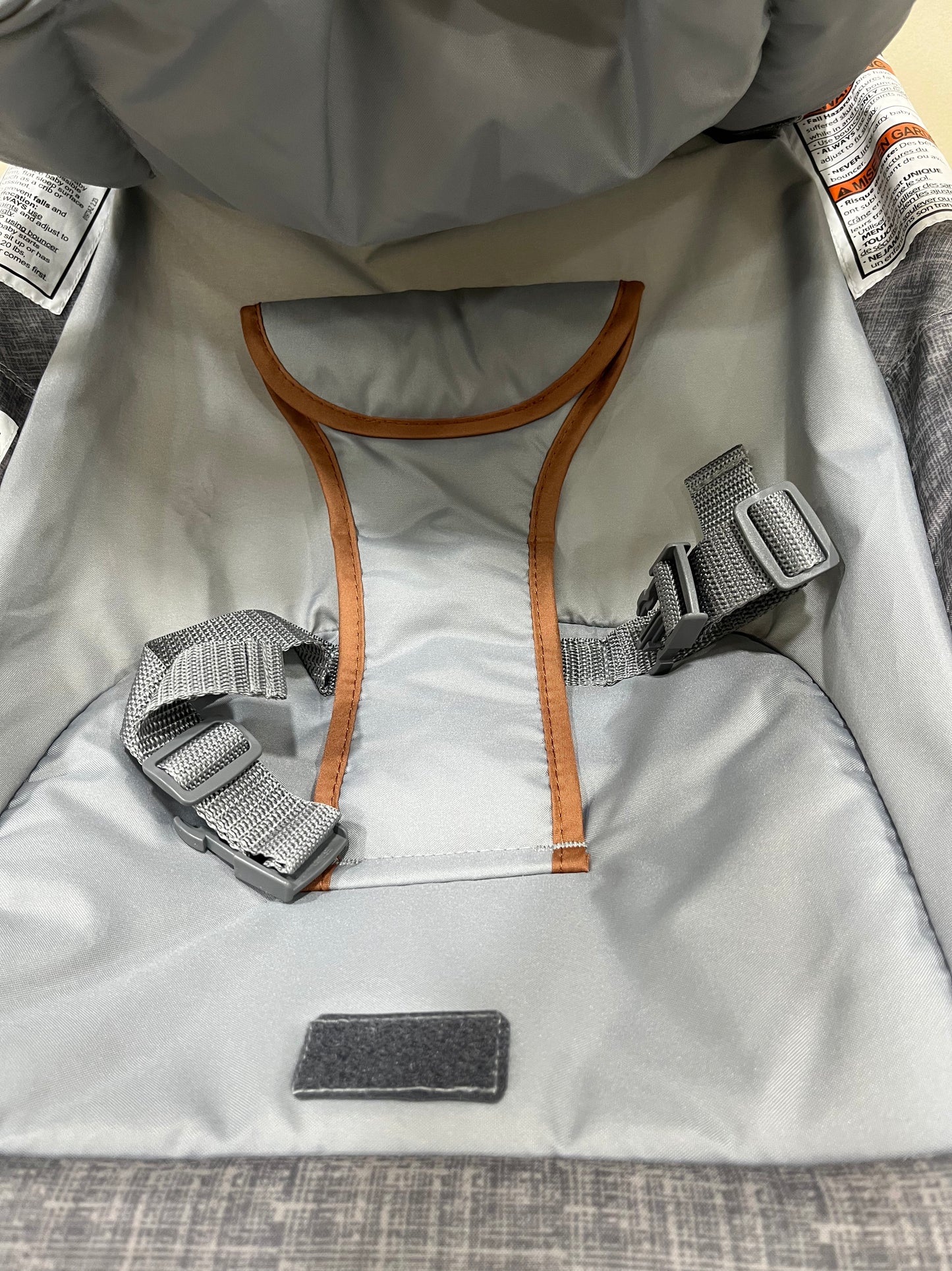 Summer Infant 2-in-1 Bouncer & Rocker Duo - Heather Gray (Gently Used)