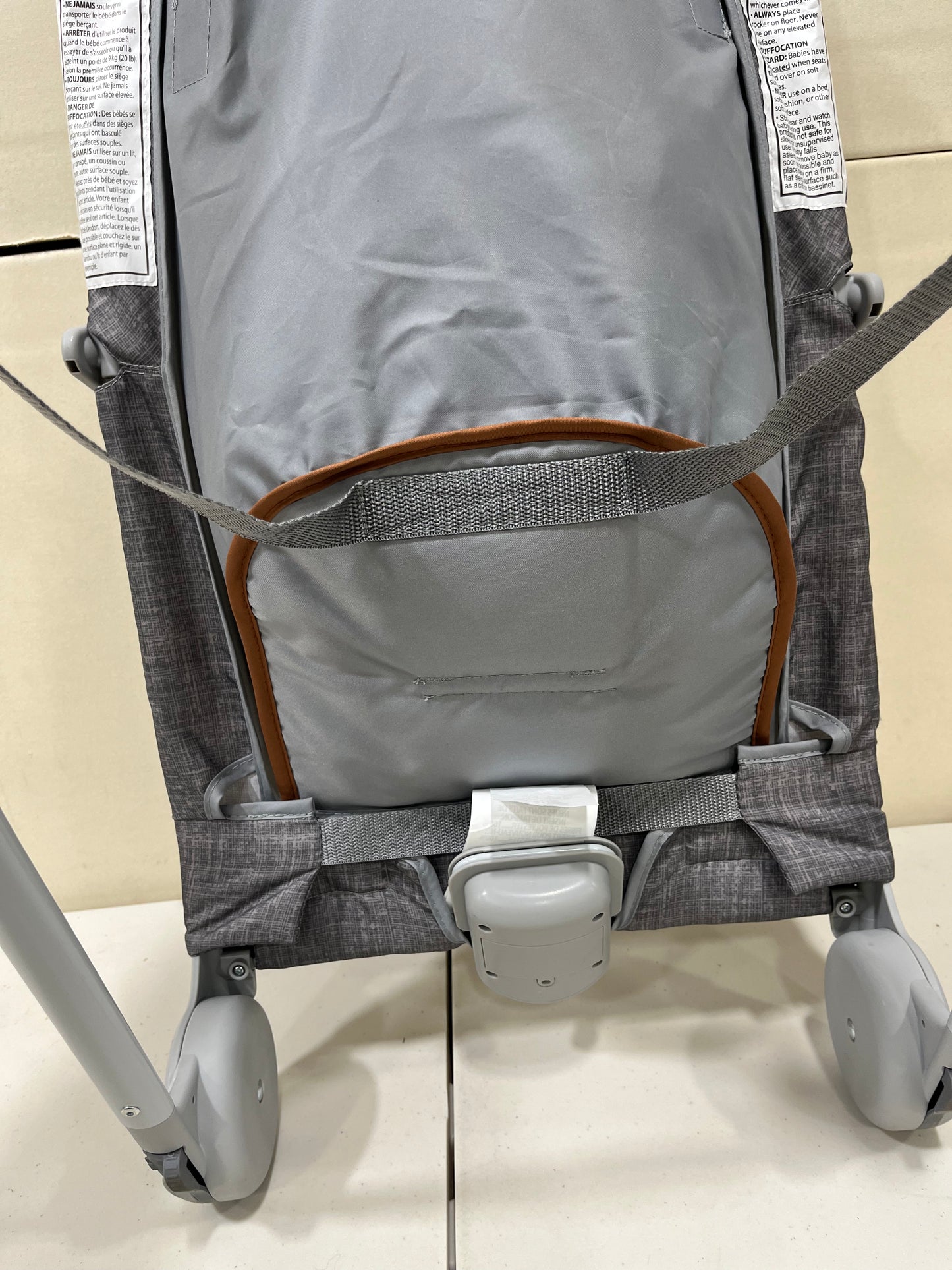 Summer Infant 2-in-1 Bouncer & Rocker Duo - Heather Gray (Gently Used)