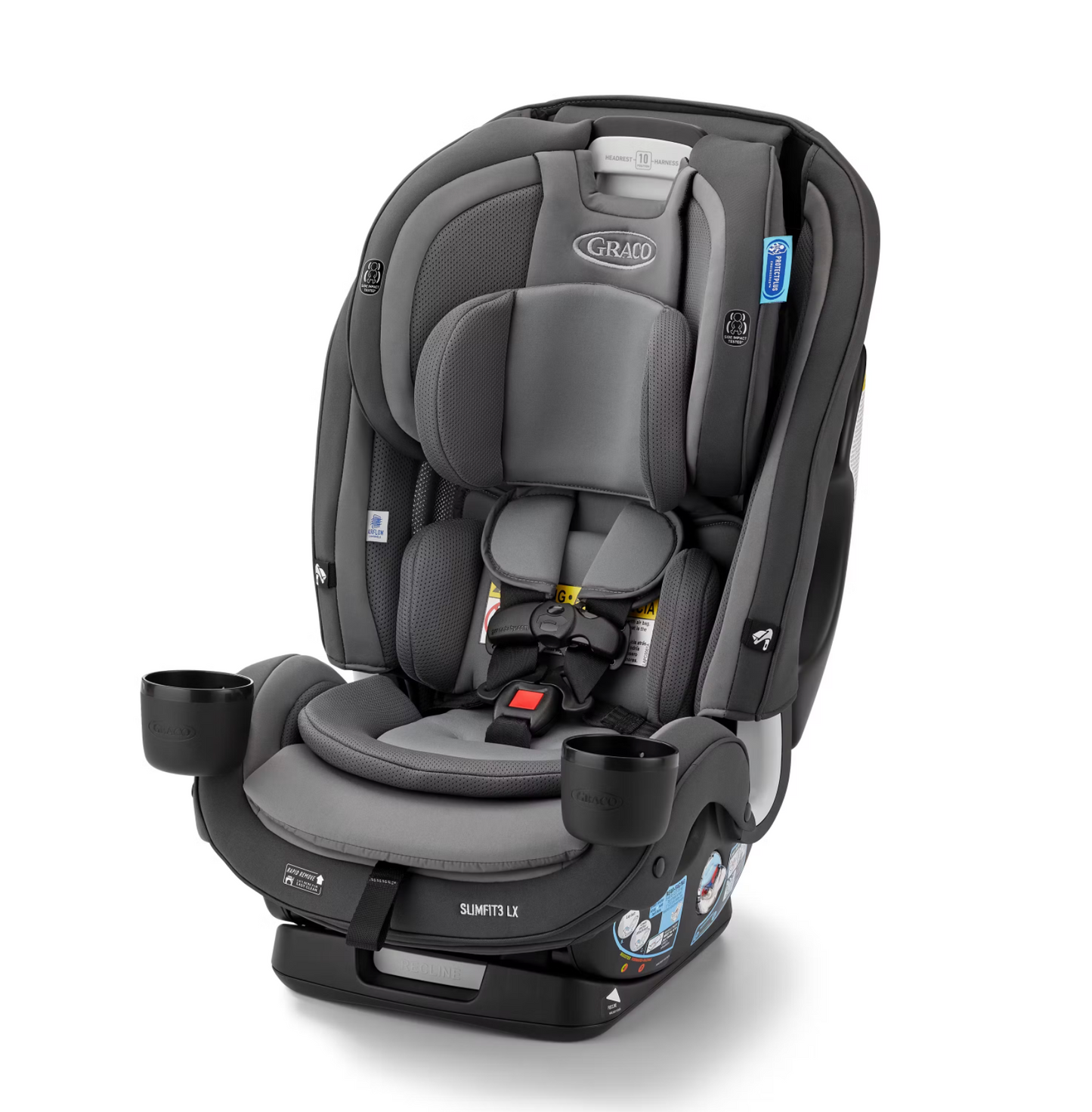 Graco SlimFit3 LX 3-in-1 Slim Car Seat - Kunningham