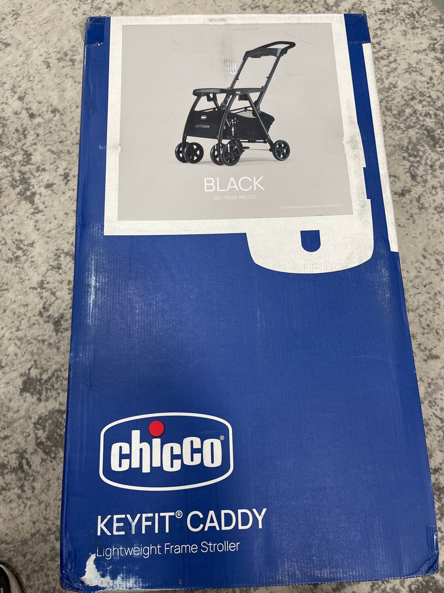 Chicco KeyFit Caddy Frame Stroller - Black (Gently Used)