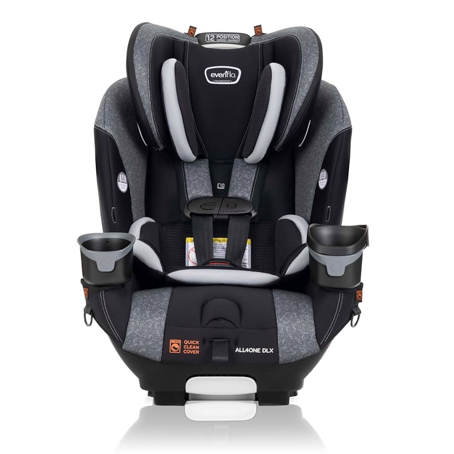 Evenflo EveryFit All4One 3-in-1 Convertible Car Seat - Latitude Gray