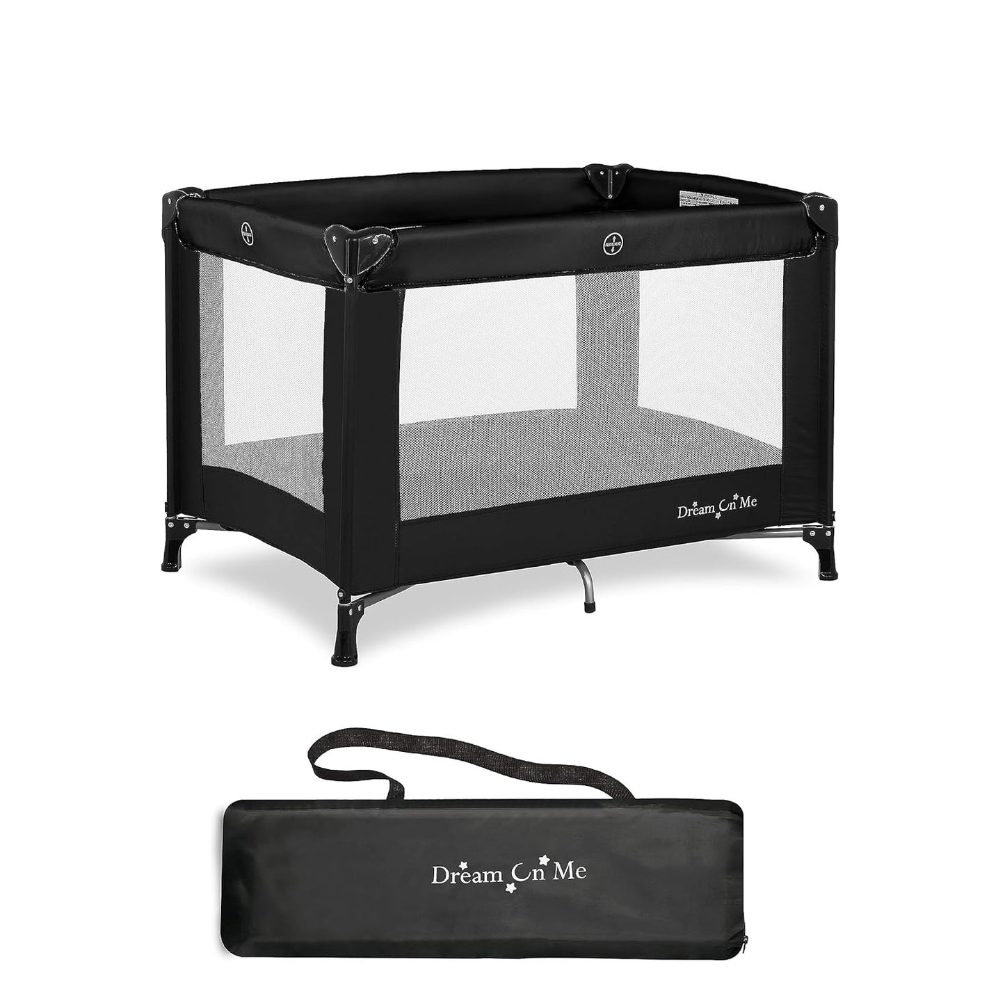 Dream On Me Nest Portable Playard - Black (Gently Used)