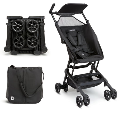 Munchkin Sparrow Travel Ultra Compact Baby Stroller - Black (Gently Used)