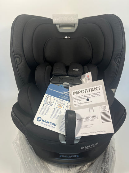 Maxi-Cosi Emme 360 Rotating Convertible Car Seat - Midnight Black