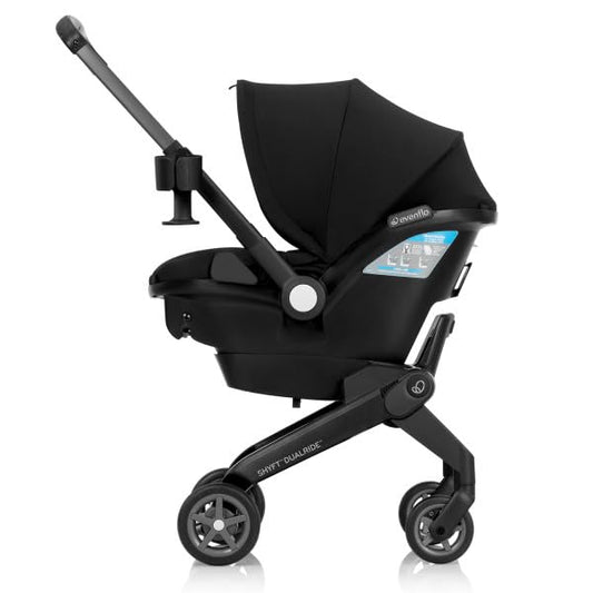 Shyft DualRide Infant Car Seat and Stroller - Beaufort Black