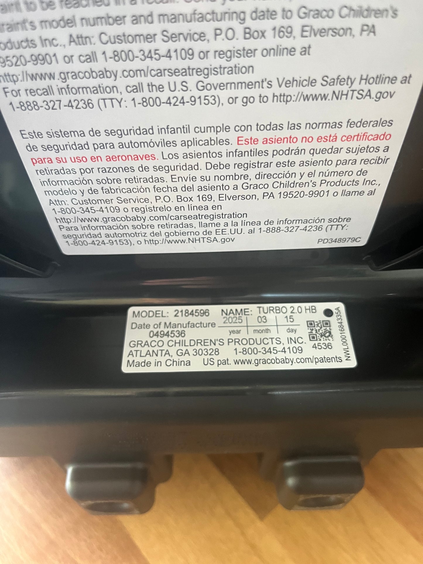 Graco TurboBooster 2.0 Highback Booster Car Seat - Declan