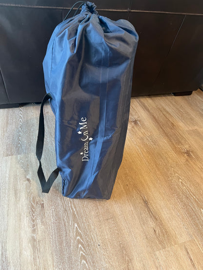 Dream On Me Zodiak Portable Playard - Navy (Gently Used)