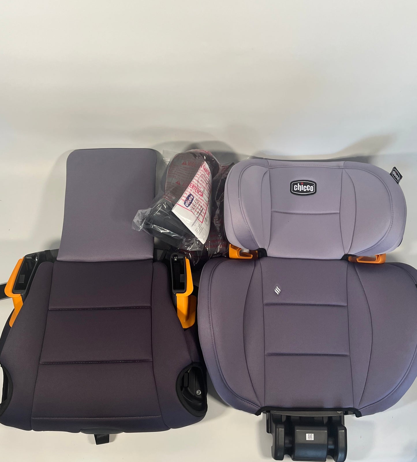 Chicco KidFit ClearTex Plus 2-in-1 Belt-Positioning Booster Car Seat, Lilac