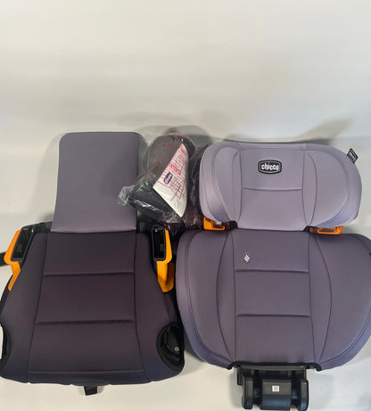 Chicco KidFit ClearTex Plus 2-in-1 Belt-Positioning Booster Car Seat, Lilac