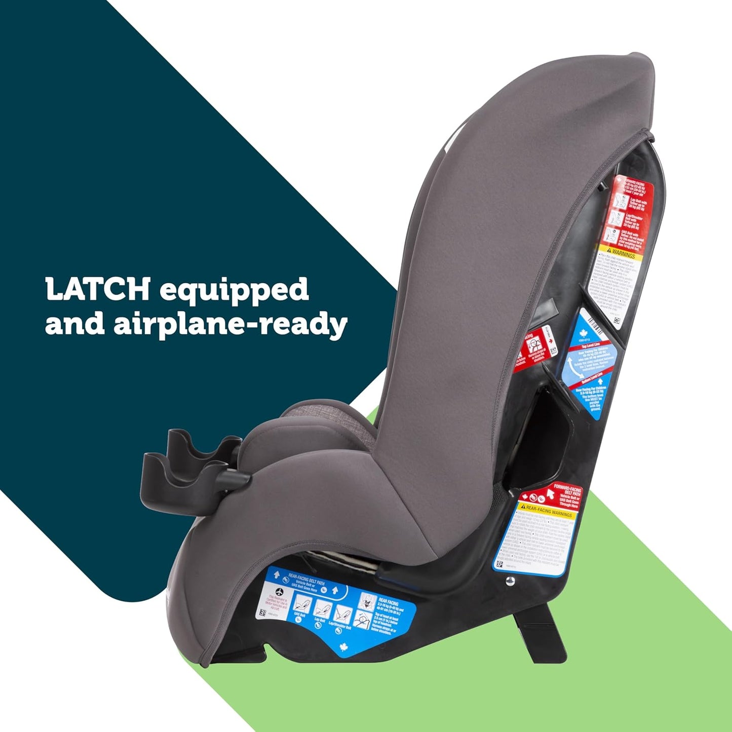 Safety 1st Jive 2-in-1 Convertible Car Seat, Harvest Moon