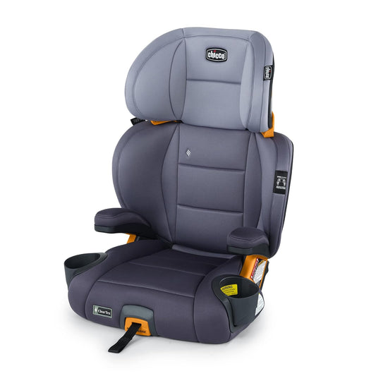 Chicco KidFit ClearTex Plus 2-in-1 Belt-Positioning Booster Car Seat, Lilac (Gently Used)