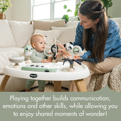 Tiny Love 5-in-1 Here I Grow Stationary Activity Center - Black & White