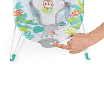Bright Starts Baby Bouncer Soothing Vibrations Infant Seat - Rainforest Vibes