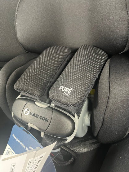 Maxi-Cosi Emme 360 Rotating Convertible Car Seat - Midnight Black