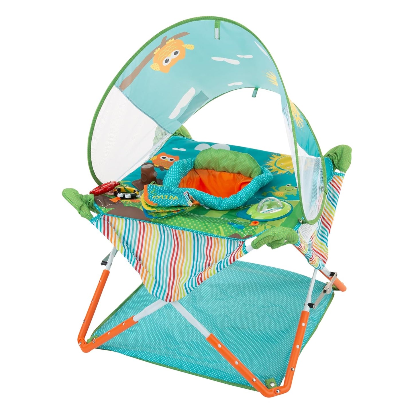 Bright Starts, Pop 'N Jump SE Portable Baby Activity Center - Sweets (Gently Used)