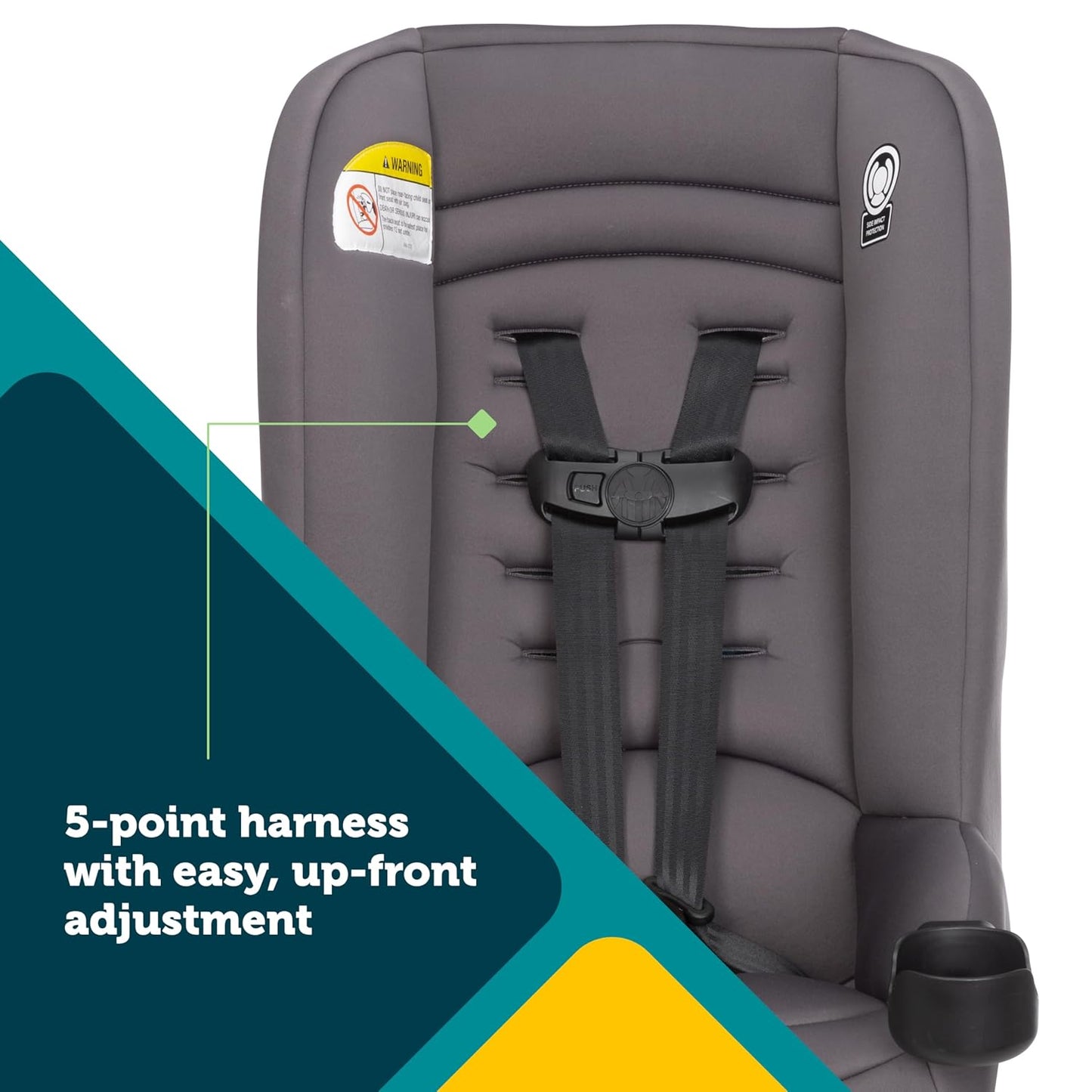 Safety 1st Jive 2-in-1 Convertible Car Seat, Harvest Moon