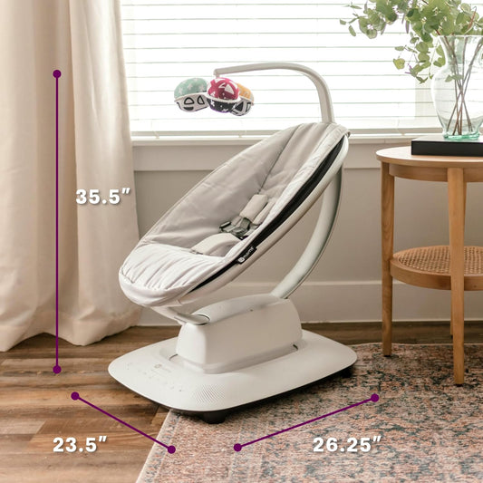 4moms MamaRoo Multi-Motion Baby Swing w/ Bluetooth - Black (Gently Used)