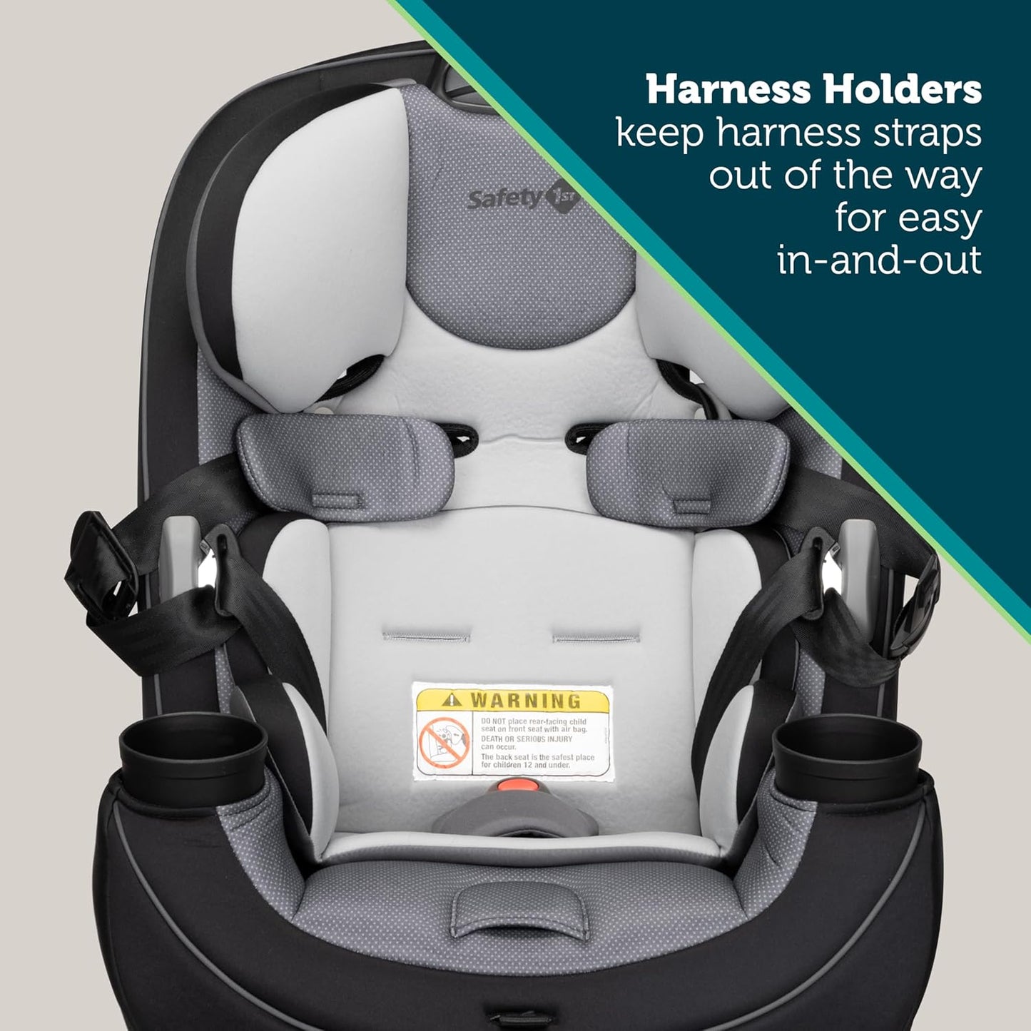 Safety 1st Grow and Go All-in-One Slim Convertible Car Seat, Harvest Moon