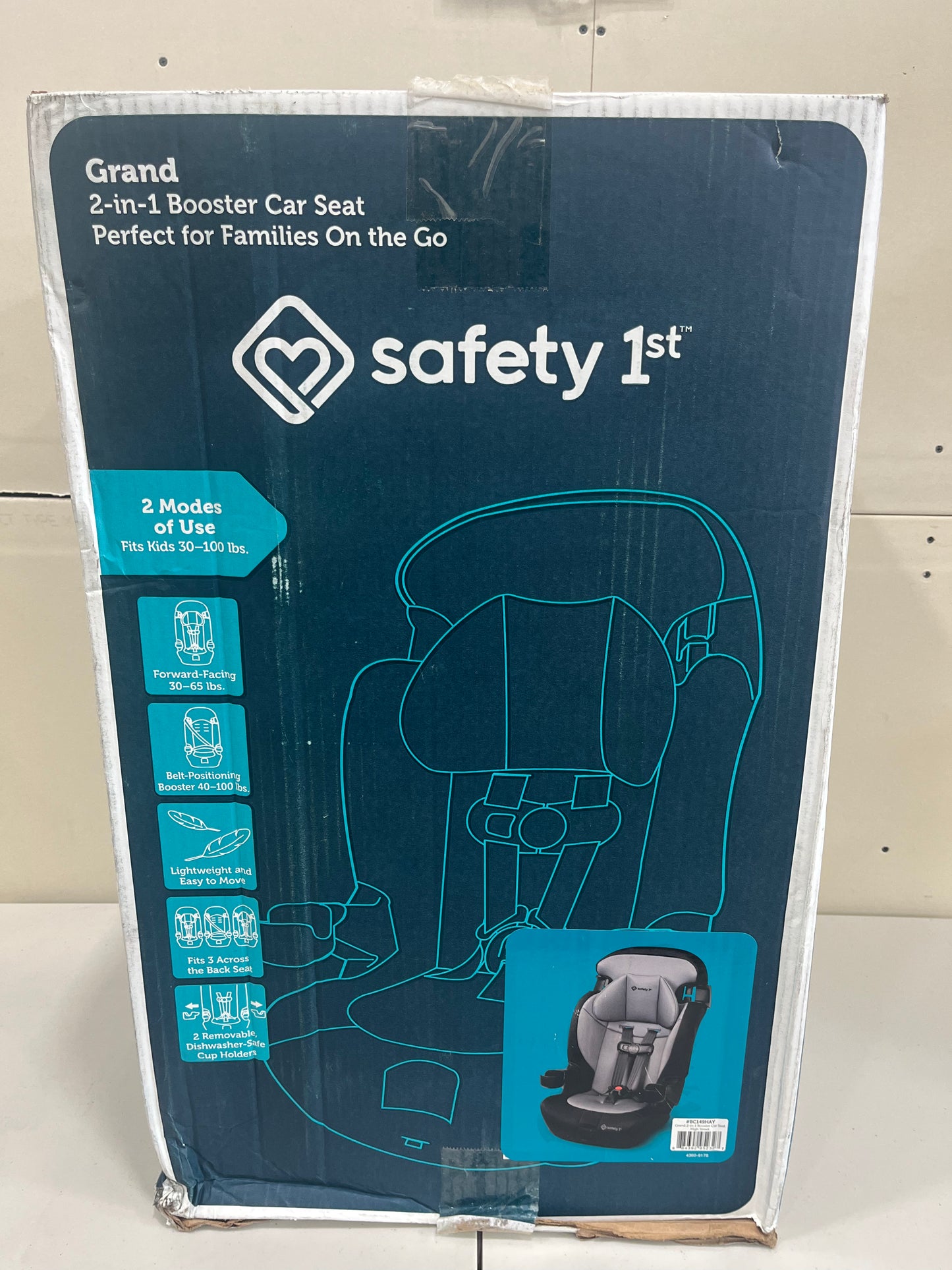 Safety 1st Grand 2-in-1 Booster Car Seat - High Street