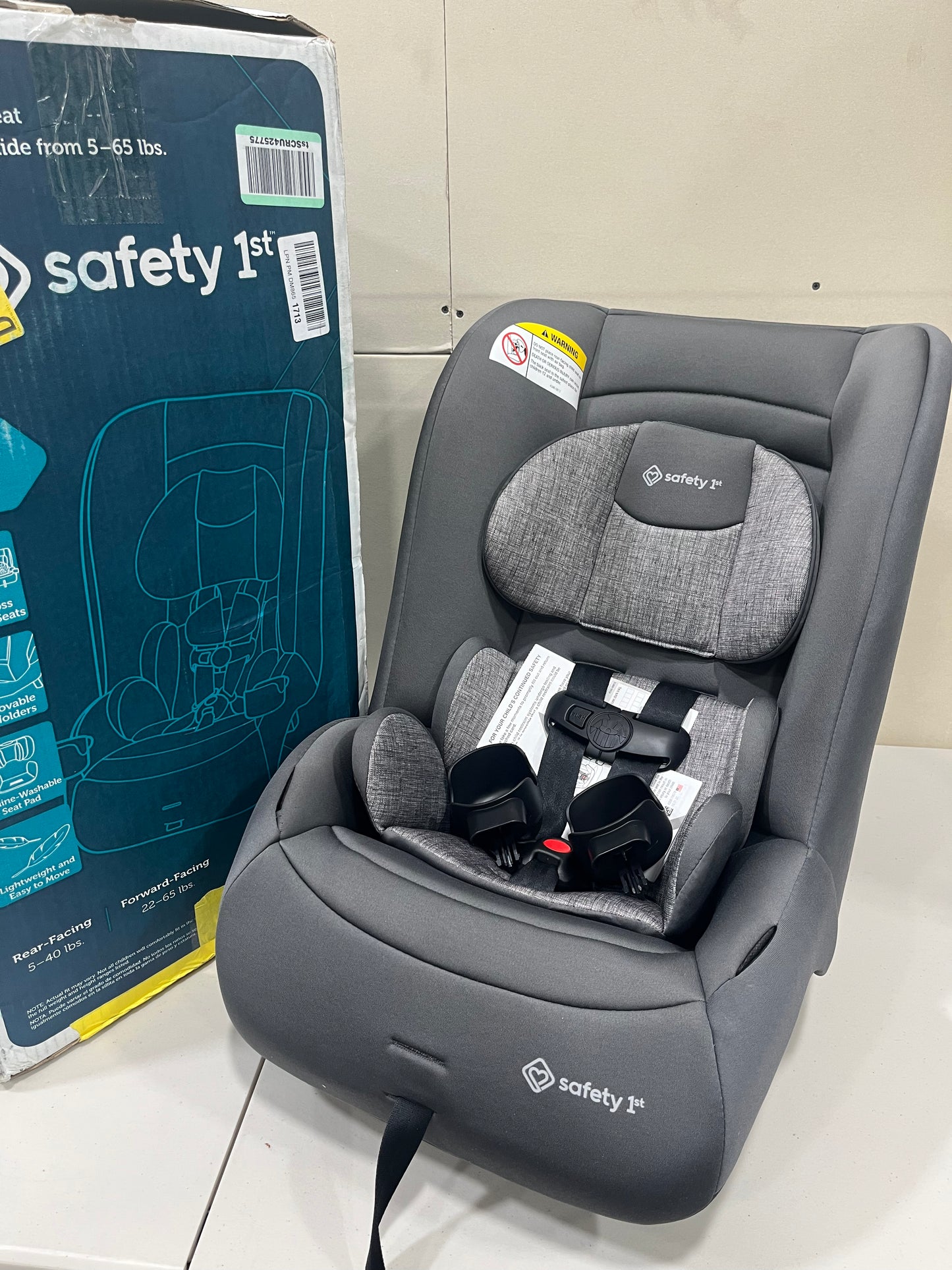 Safety 1st Jive 2-in-1 Convertible Car Seat, Harvest Moon