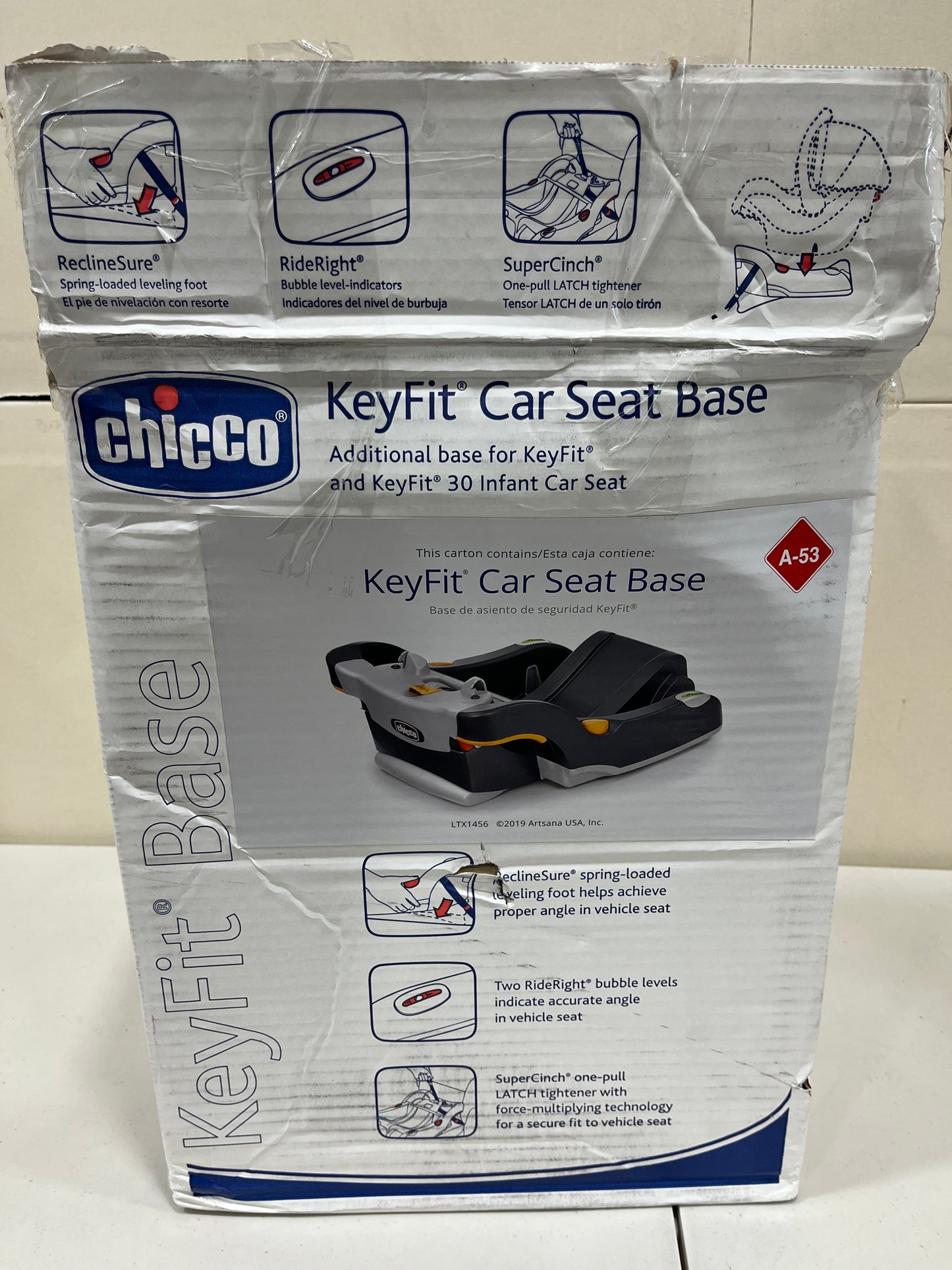 Chicco KeyFit Infant Car Seat Base - Anthracite
