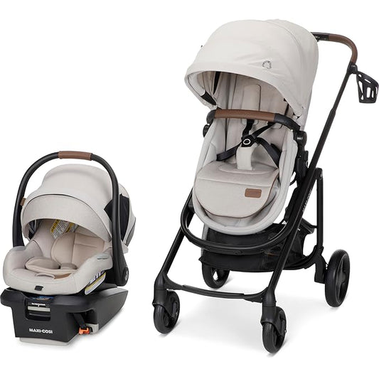 Maxi-Cosi Tayla Max Travel System Baby Stroller and Car Seat - Desert Wonder