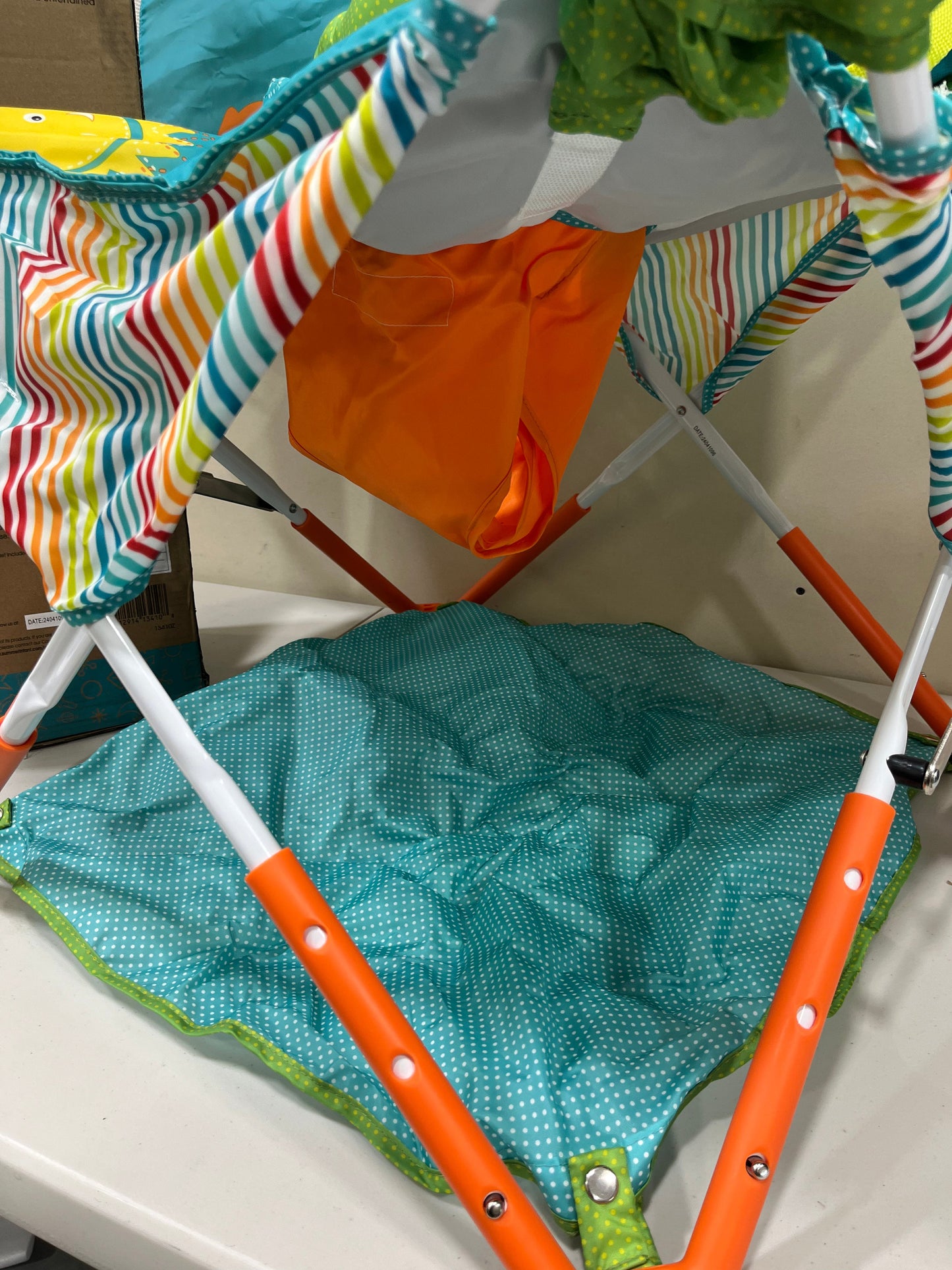 Bright Starts, Pop 'N Jump SE Portable Baby Activity Center - Sweets (Gently Used)
