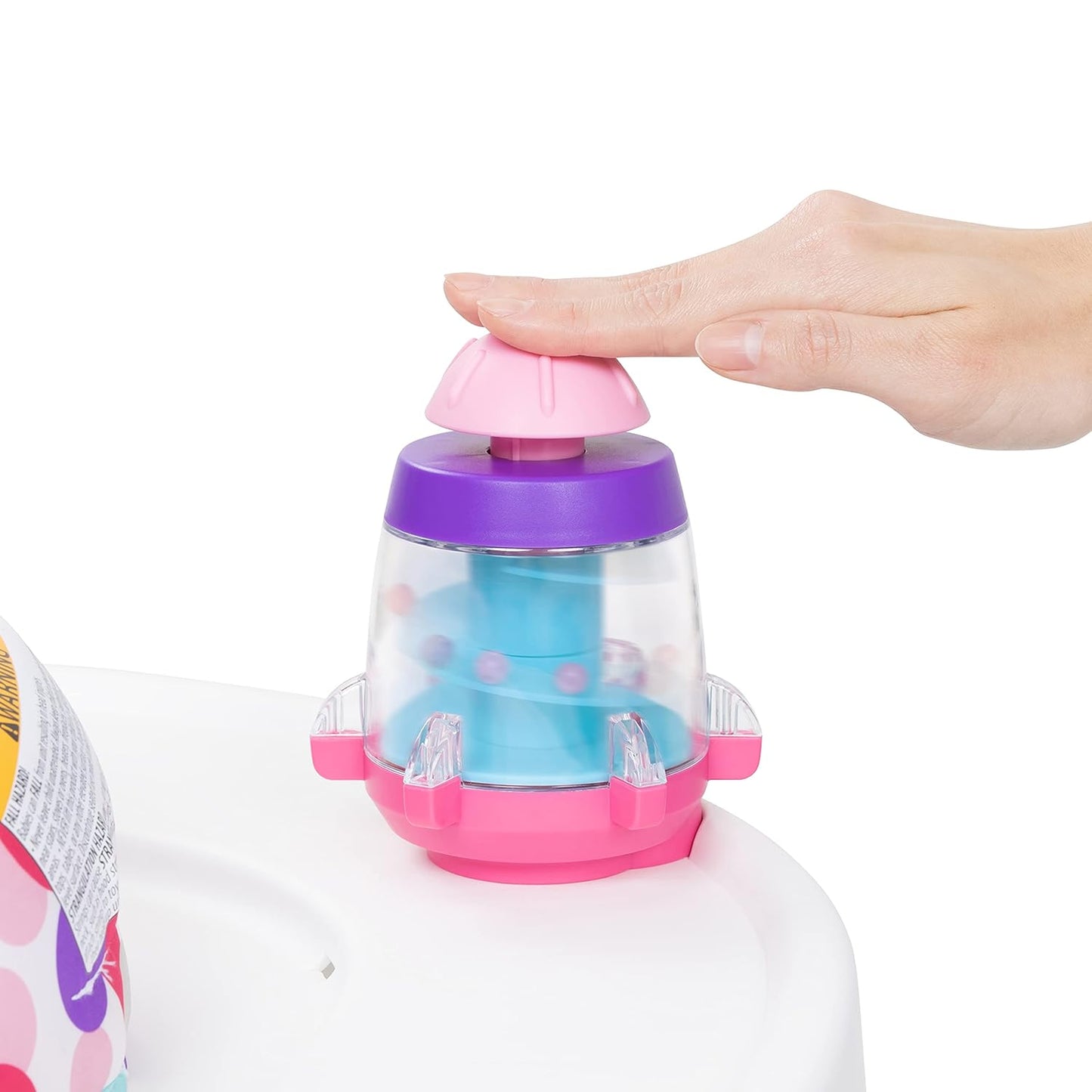 Smart Steps 3-in-1 Bounce N' Play Activity Center Plus with STEM Learning Toys - Princess Pink (Gently Used)