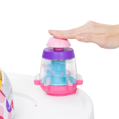 Smart Steps 3-in-1 Bounce N' Play Activity Center Plus with STEM Learning Toys - Princess Pink (Gently Used)