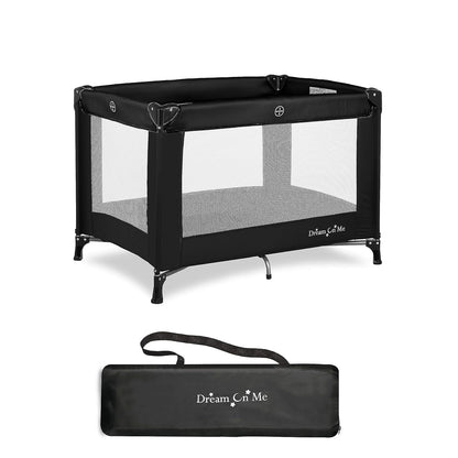 Dream On Me Nest Portable Playard - Black (Gently Used)