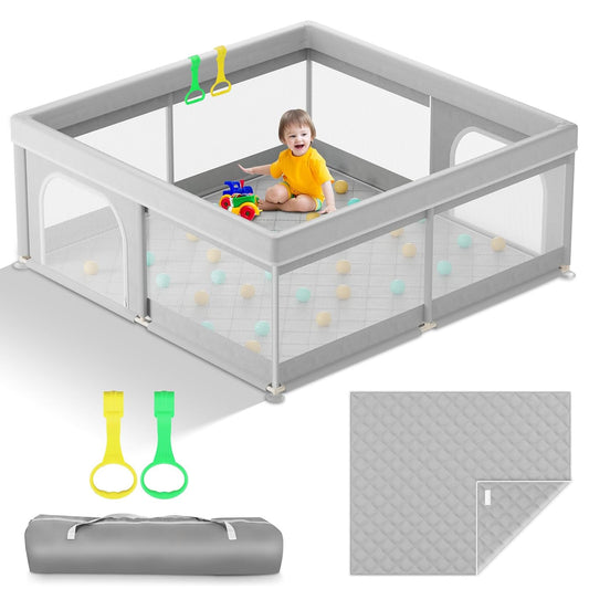 Omzer Baby Playpen with Mat 50x50